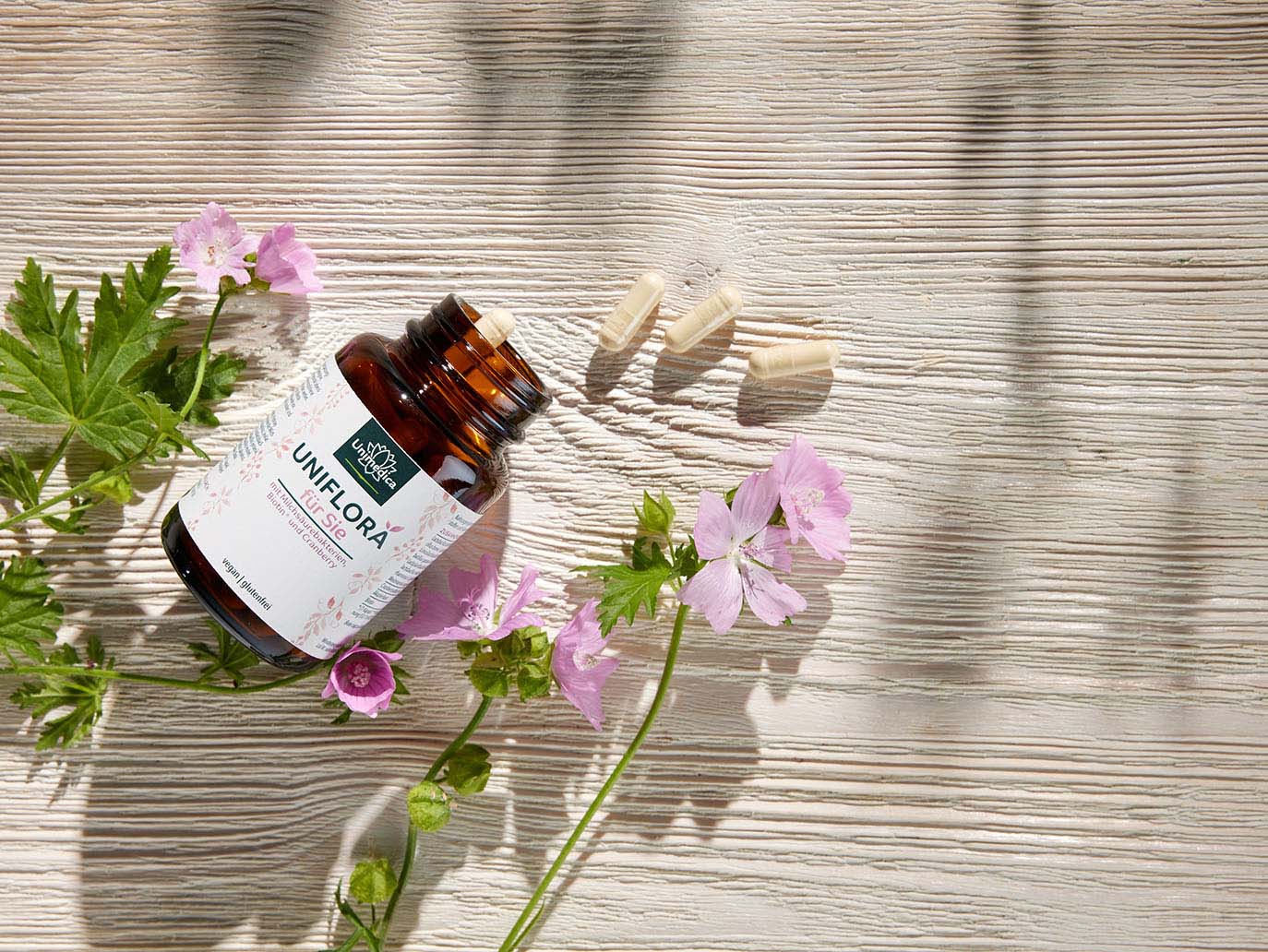 UNIFLORA for her - with biotin and lactic acid bacteria - 60 capsules by Unimedica